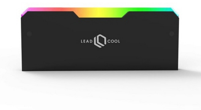 LEADCOOL RH-1 EVO ARGB 記憶體散熱片 黑色, RH-1 EVO ARGB 記憶體散熱器