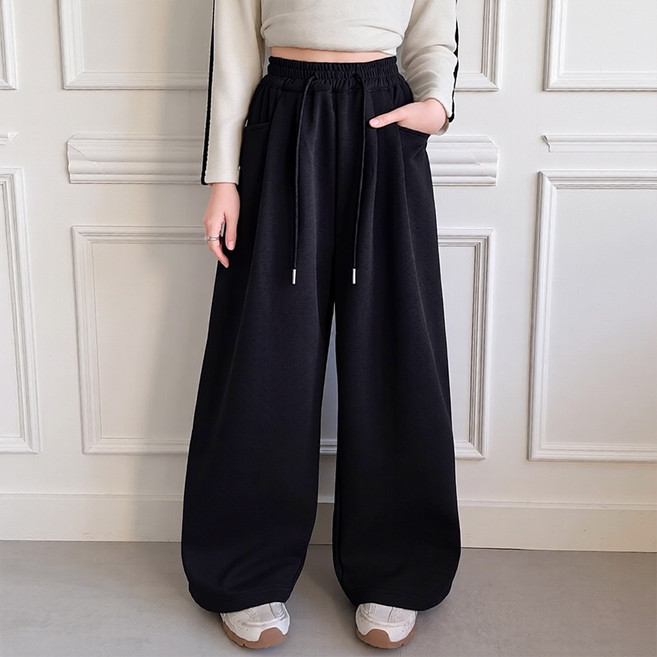 핑크비 트랙커 와이드팬츠