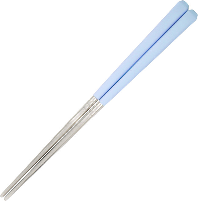 아뻬티 만체가 컬러 젓가락, 스카이블루, 단품, 1개