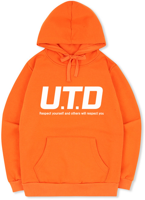 언탭트 남성용 빅사이즈 UTD빅사이즈 기모 후드티셔츠