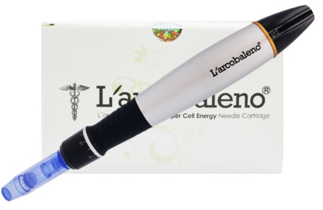 라르꼬발레노 오토 MTS 블랙 전용 니들 7핀 Flat 10p, 혼합색상, 1세트