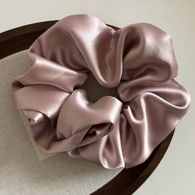 하우매니 새틴 헤드링 곱창 머리끈