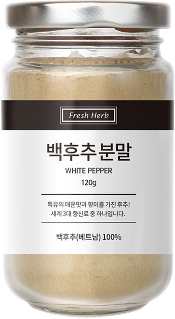 신선약초 백후추 분말, 120g, 1개