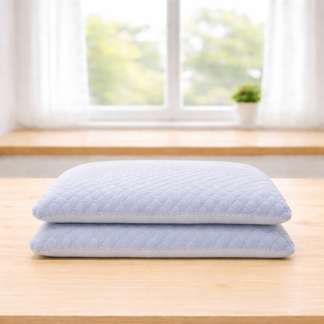 러빙랩 허니콤 끈달린 메모리폼 의자방석 2p