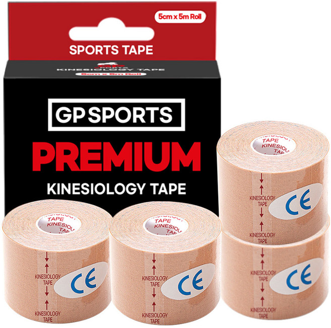 지피스포츠 키네시올로지 테이핑 테이프 4p, 1개