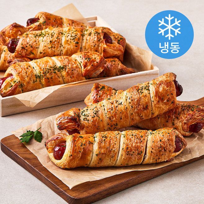 구스 소세지페스츄리 (냉동), 120g, 1개입, 12개