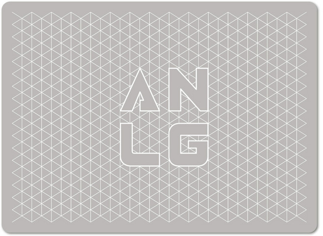 아날로그라이프 양면 셀프힐링 울트라 칼라 커팅매트, 블랙 + 그레이