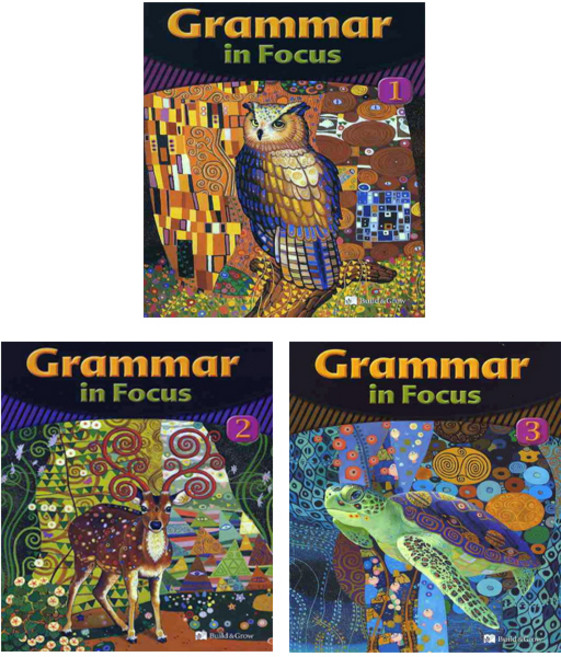 NE Build&Grow GRAMMAR IN FOCUS 全3冊 小學4年級, 能率教育