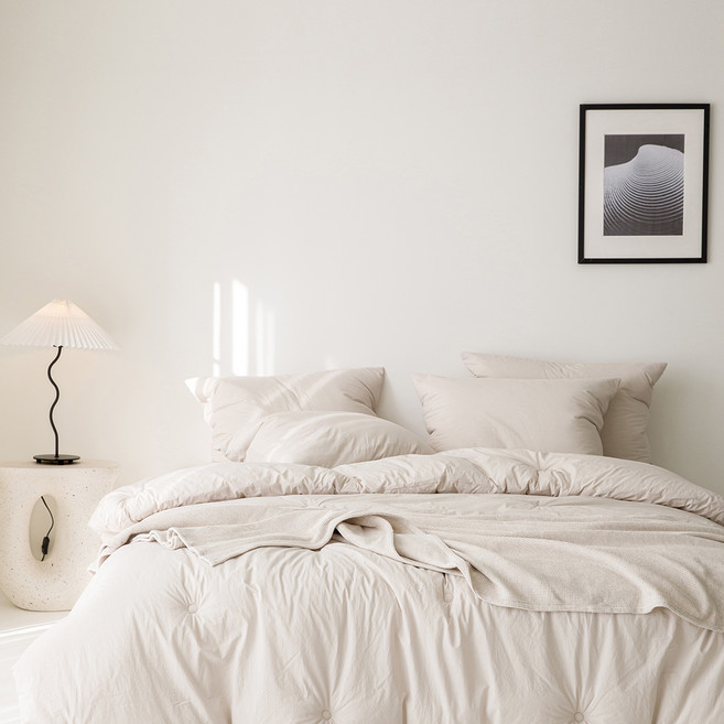 엘레나하임 건조기 가능 최상의 쾌적함 100수 순면 차렵이불