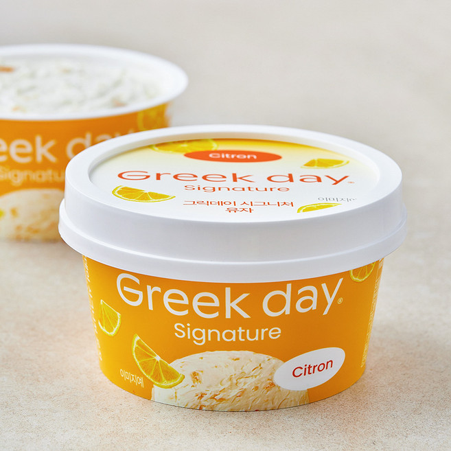 그릭데이 시그니처 유자, 100g, 1개