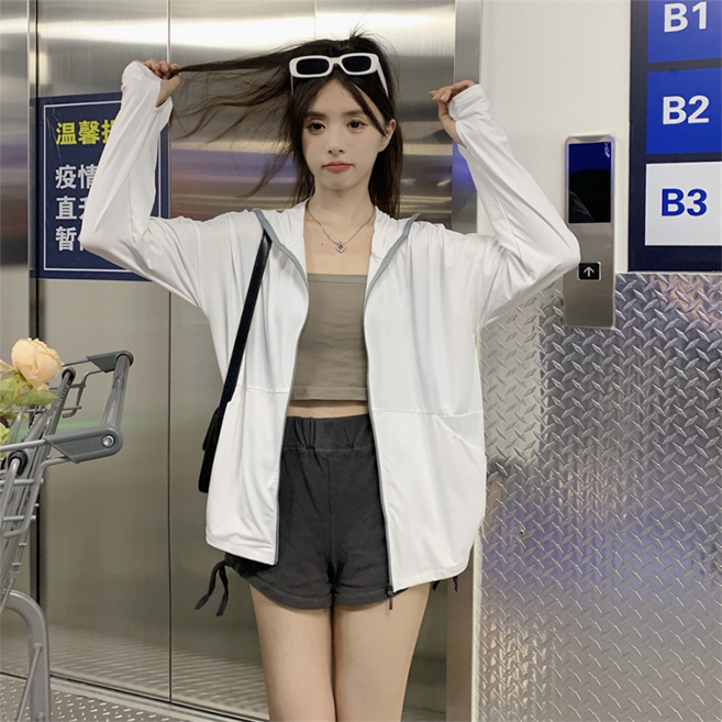 피어니스트 쿨링 긴팔 바람막이 후드집업