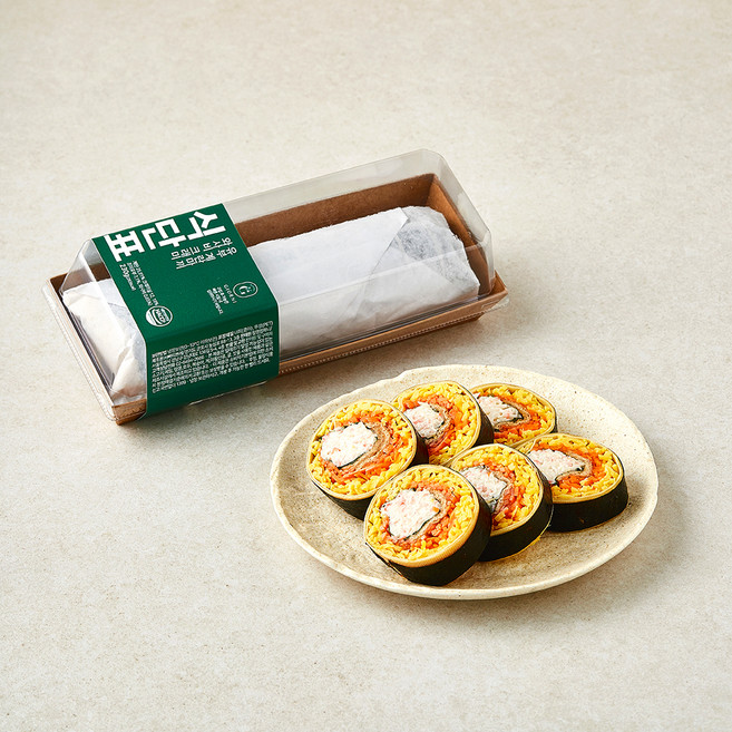 조르니키친 와사비 크래미 유부 계란마끼, 230g, 1개