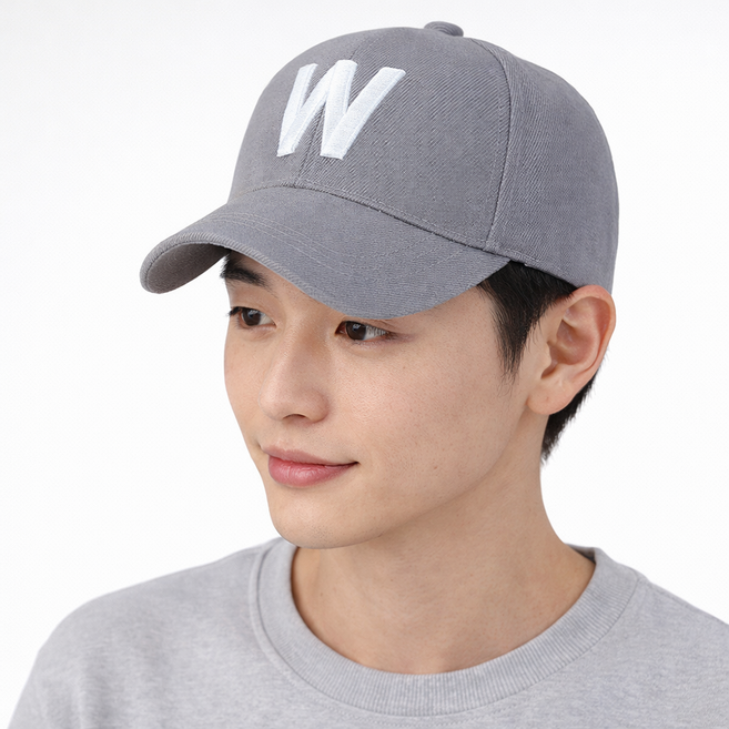 딥톡 캐쥬얼 빅사이즈 자수 야구모자 25DT1070