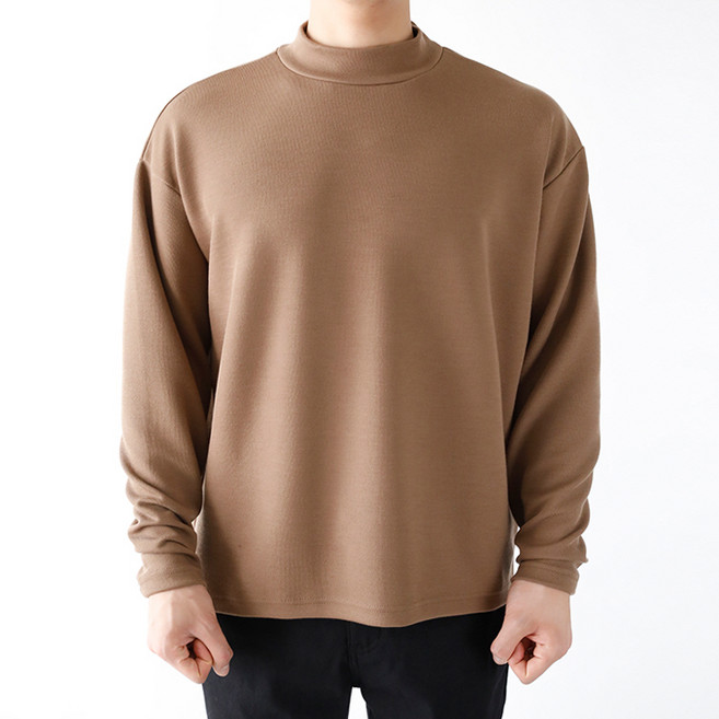 해리슨 남성용 스판 모크넥 티셔츠 MDL1478