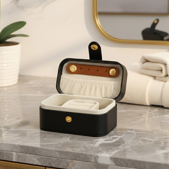 조인메이드 휴대용 콤팩트 주얼리 액세서리 정리함 대형