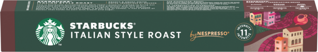 네스프레소 스타벅스 이탈리안 로스트 캡슐커피, 5.6g, 10개입, 1개