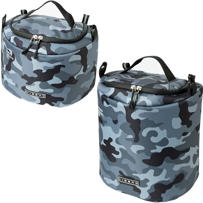 LIBERO 캠든 쿨러 디팩 2종 세트, 블랙그레이 + 블랙그레이