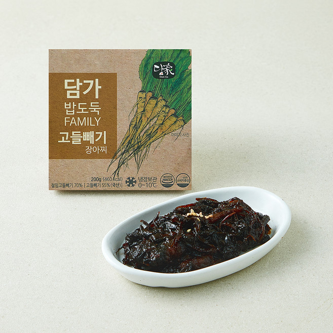 담가 순창 담가 고들빼기 장아찌, 200g, 1개