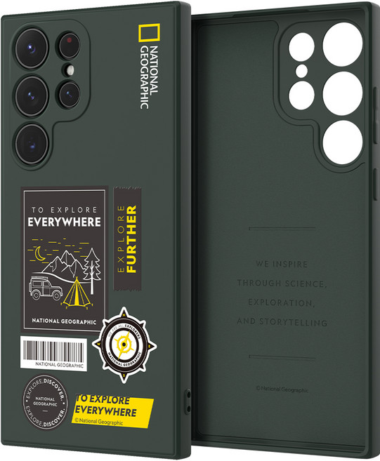 스킨플레이어 내셔널지오그래픽 팔레트 컬러 와펜 휴대폰 케이스