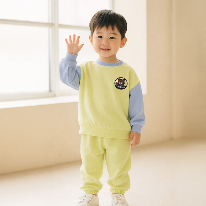 키즈꼬모 아동용 프렌곰 상하의 세트