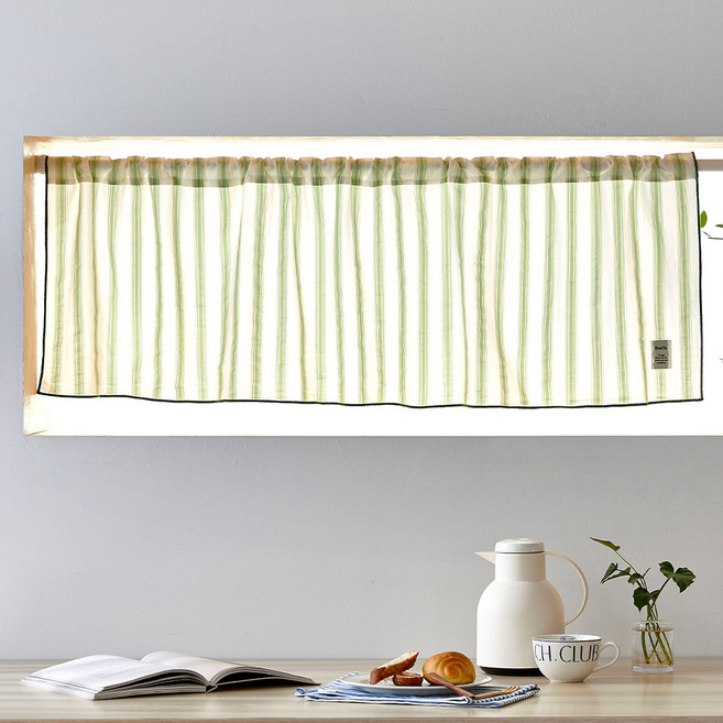 모던하우스 써니팝 면 봉집형 바란스커튼