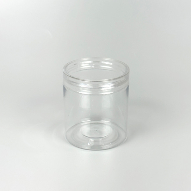 천운패키지 원형용기 7585 + 뚜껑, 투명, 300개