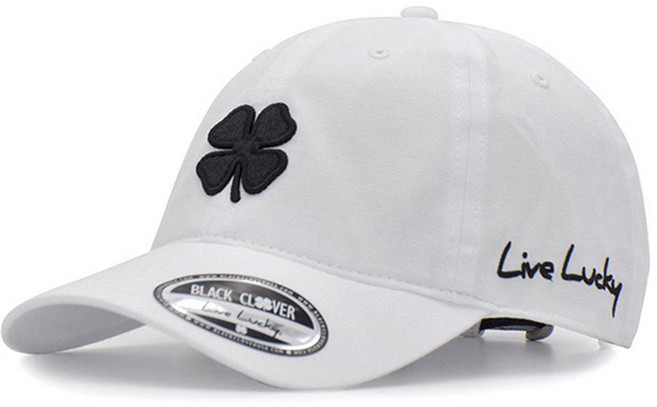 BLACK CLOVER 柔和幸運 1 棒球帽 BCS2SL10051, 白色 + 黑色, 1個