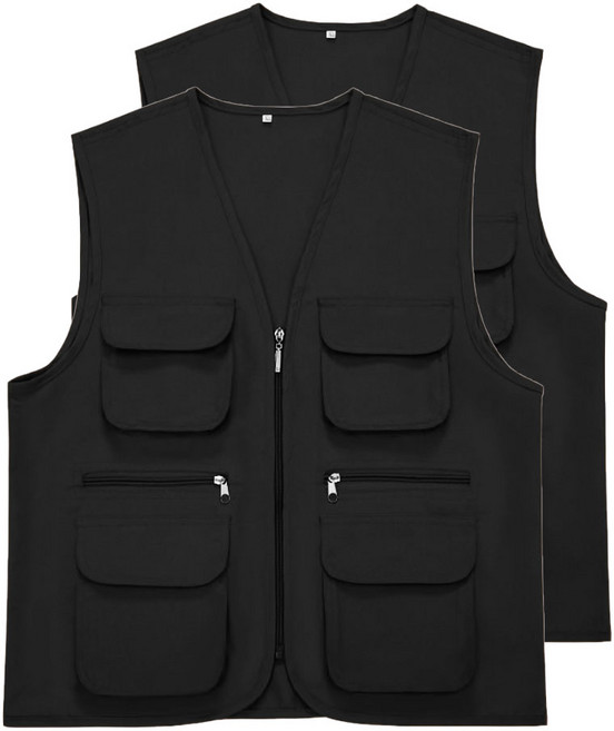 지앤와이 다포켓 작업 조끼 2p