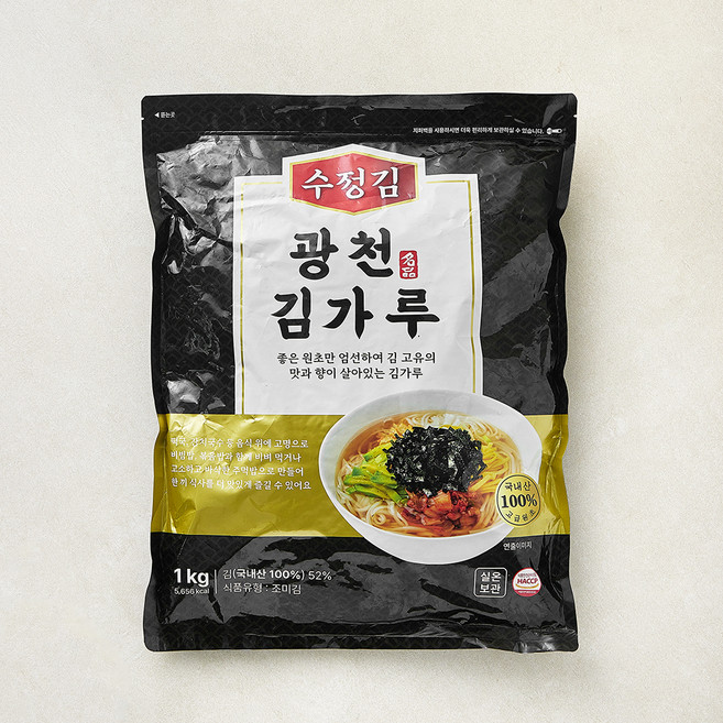 수정김 광천 김가루, 1개, 1kg