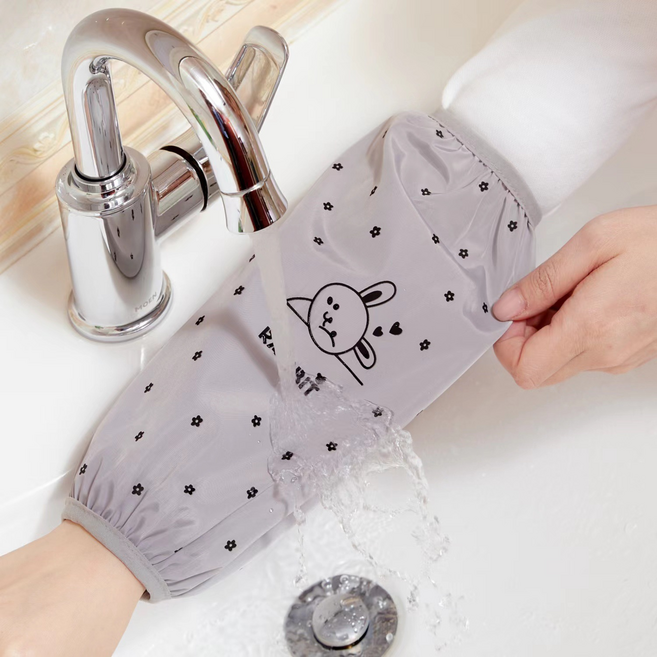 크블랑스 간편한 작업용 팔토시 2p x 3개, 그레이