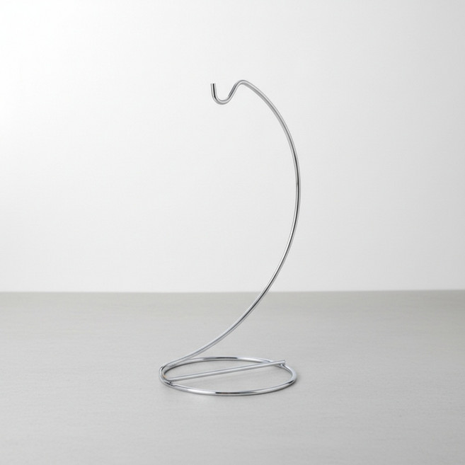 앞날창창 행잉 플랜트 스탠드거치대, 브라이트 실버, 1개