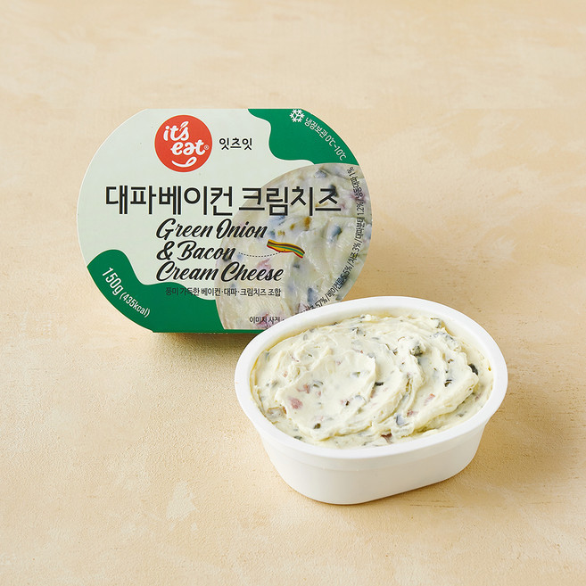 잇츠잇 대파베이컨 크림치즈, 150g, 1개, 1개입