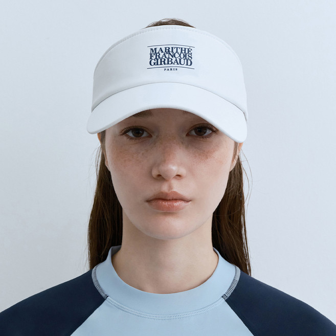 MaritheFrancoisGirbaud MOUVEMENT CLASSIC LOGO SUN VISOR