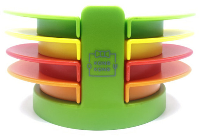 콩콩 에그 슬라이서 4종 세트, 혼합색상, 1세트