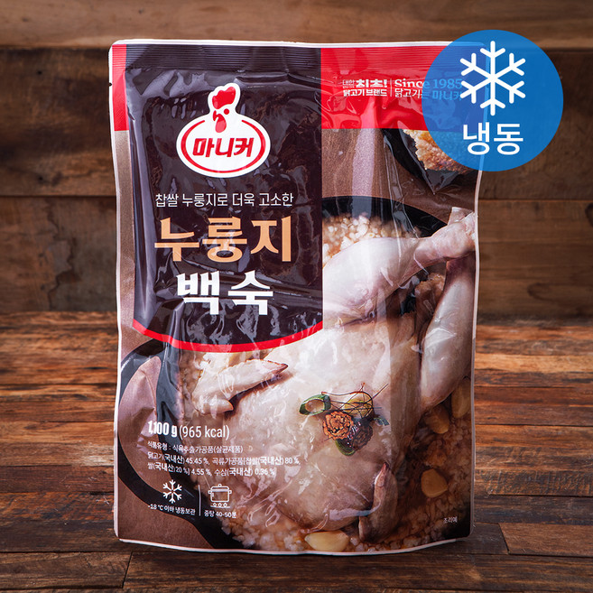 마니커 누룽지 백숙 (냉동), 1.1kg, 1개