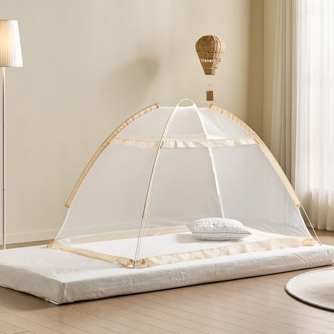 알뜨리 유아용 원터치 모기장, 베이지