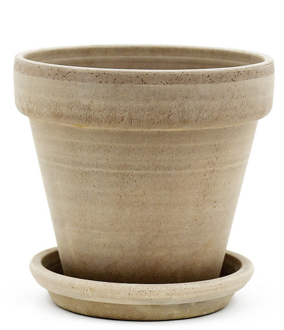 도시정원 이태리 토분 바소 + 받침 세트, 볼케이노, 1개