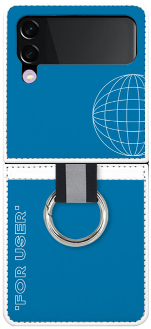 바니몽 타이포 가죽 포켓 휴대폰 케이스