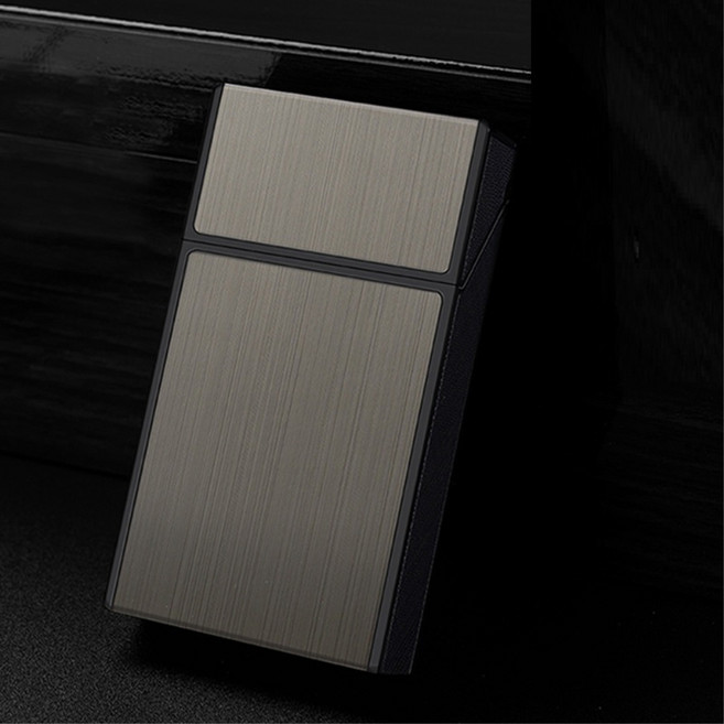 타이드코 심플한 담배케이스, 블랙, 1개