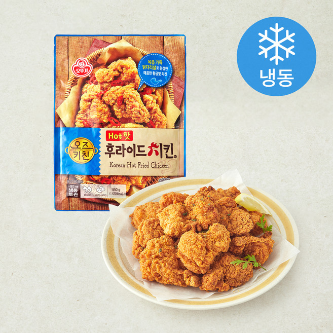 오즈키친 핫후라이드치킨 (냉동), 550g, 1개