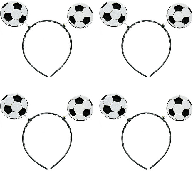 리빙다 공머리띠, 축구공, 4개