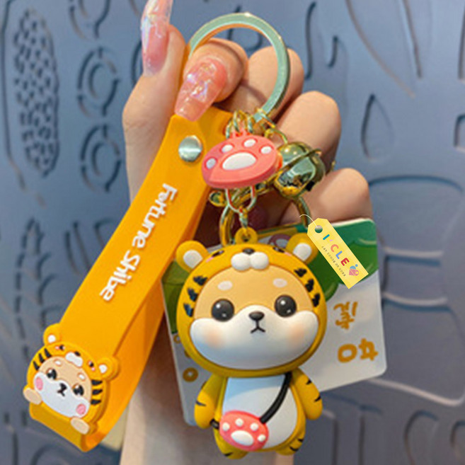 아이끌레 십이지신 시바견 피규어 키링