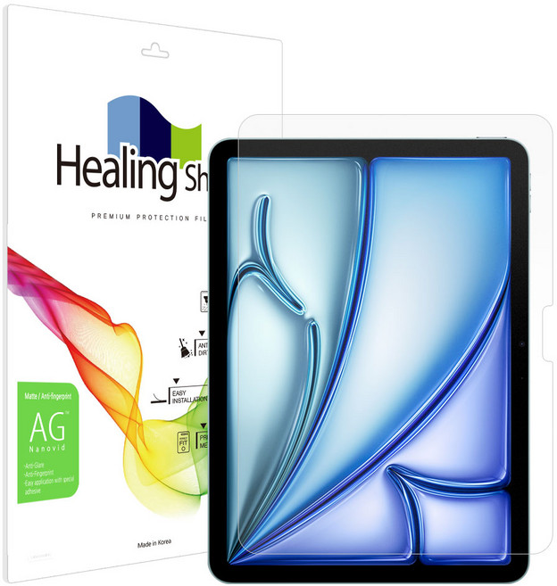 힐링쉴드 저반사 지문방지 태블릿 액정보호필름, 1개