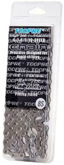 TOOPRE 加快速度 8速 (相容 6速 7速) 自行車鏈條, 銀, 1個