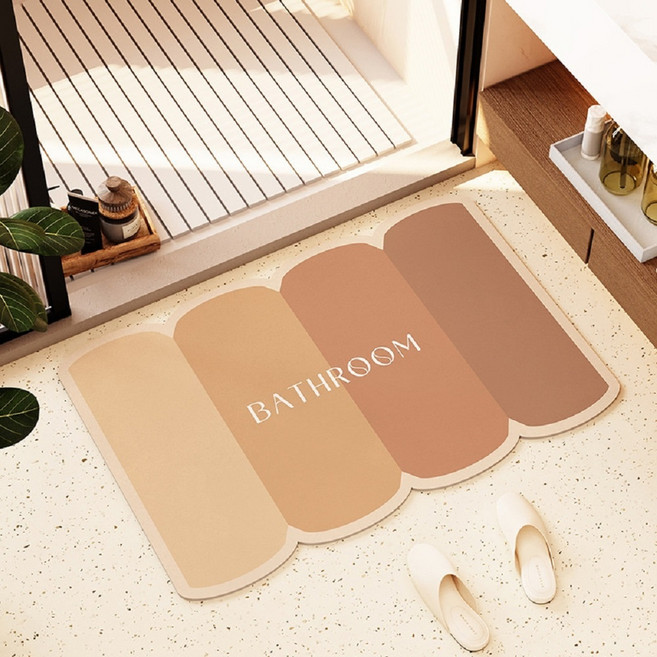 軟珪藻土地墊, 橙光, 2個