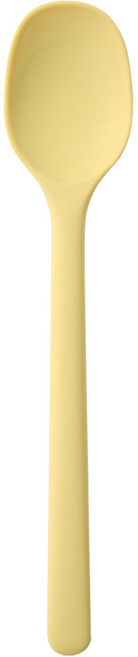 이지실리 스퀘어 실리콘 어린이 디저트 스푼, 옐로우, 1개