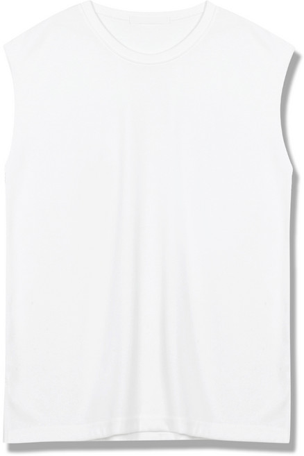 일루소 남성용 WD 무지 특양면 민소매 티셔츠