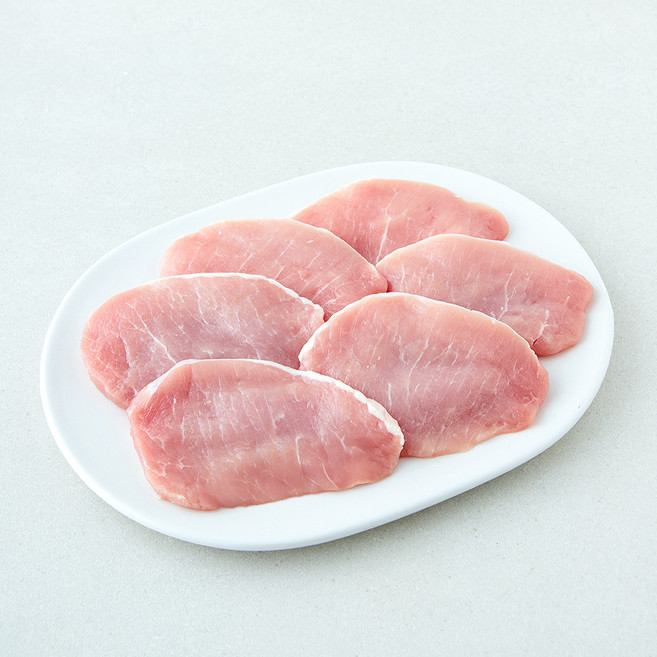 대성한돈 팩 한돈 등심 돈까스용 (냉장), 1개, 300g
