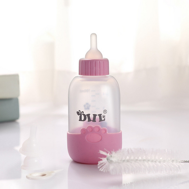 파스텔펫 반려동물 소프트 발바닥 젖병세트 FREE, 핑크, 1개