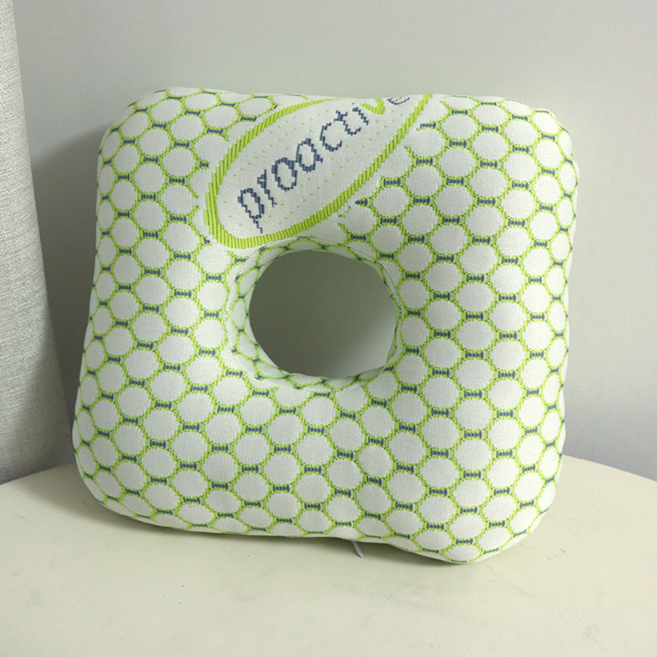 소울리치 귀가 안아픈 스퀘어 피어싱베개, 그린, 1개